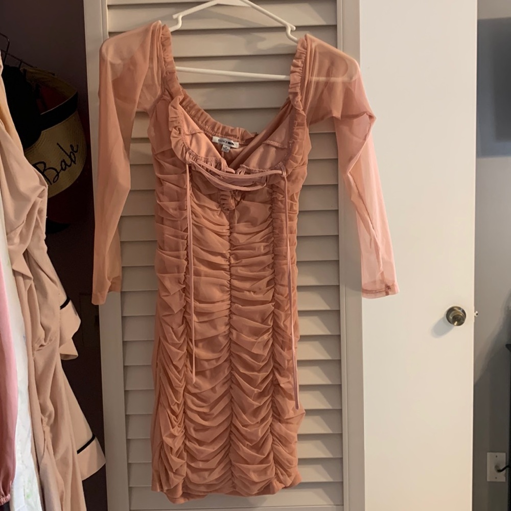 Fashion Nova Maura Mesh Dress - Picture 3 of 3